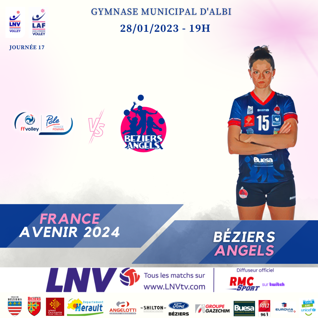 Béziers Angels FRANCE AVENIR 2024 BÉZIERS ANGELS