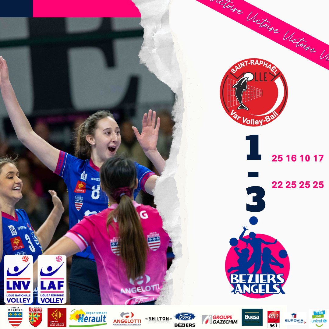 Béziers Angels BÉZIERS 3 1 SAINTRAPHAEL