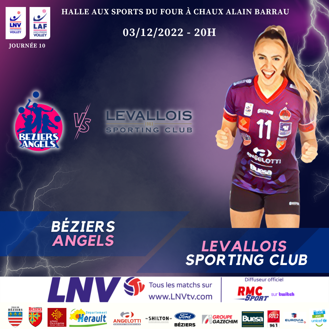 Béziers Angels BÉZIERS ANGELS LEVALLOIS SPORTING CLUB