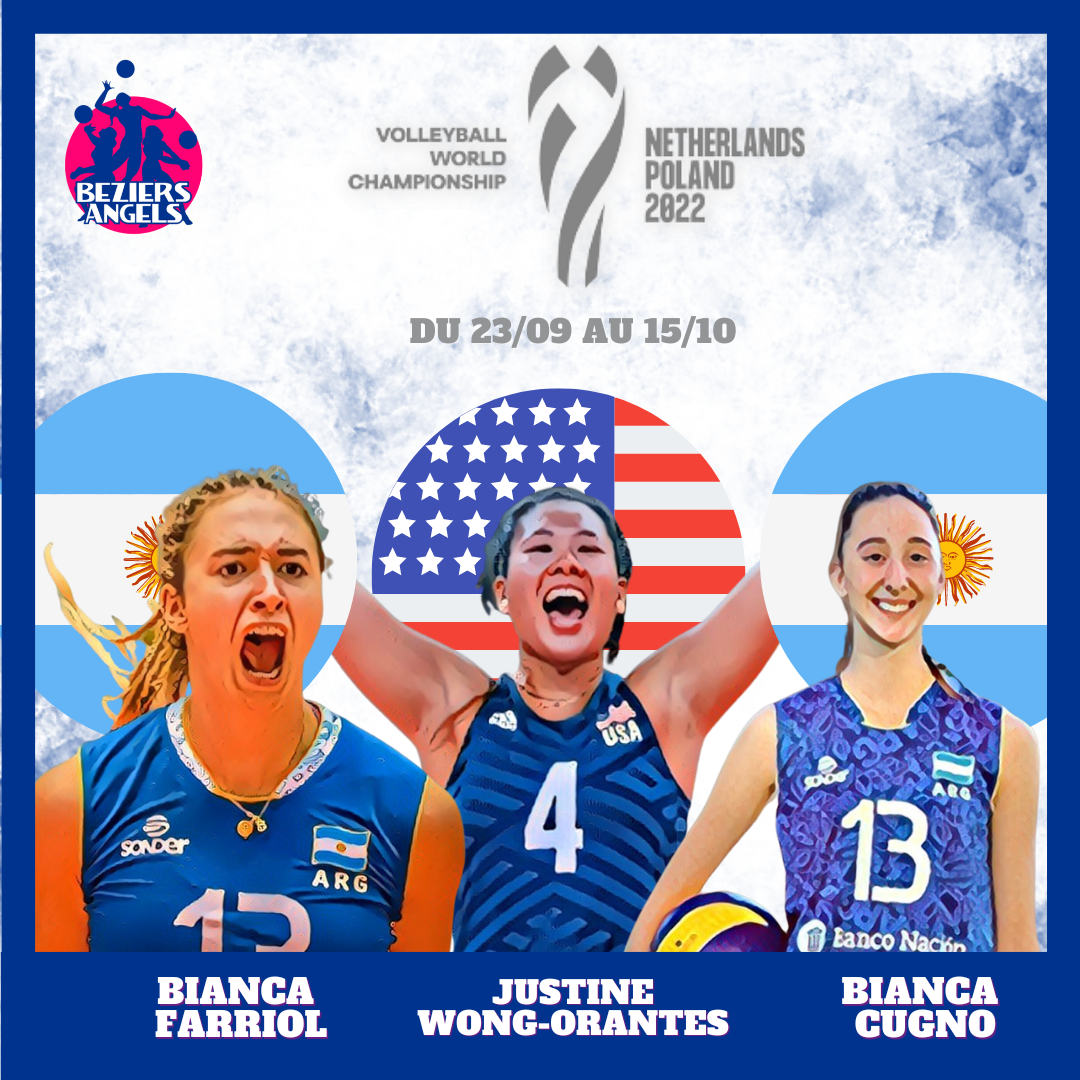 Béziers Angels Championnat du Monde de Volley 2022